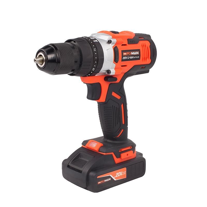 20V Hammer Drill Impact Drill Electric Drill Cordless Power Drill