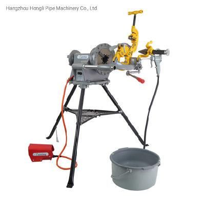 Hongli 2 Inch Ridgid Type Pipe Threading Machine Dies 1500W Factory OEM (SQ50D)