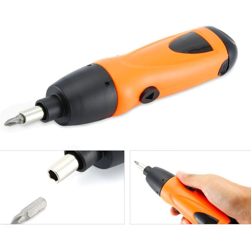 Factory Direct Semi-Automatic Electric Screwdriver Tool Set Hardware Tool Multi-Functional Mini Drill Set Dry Battery Home