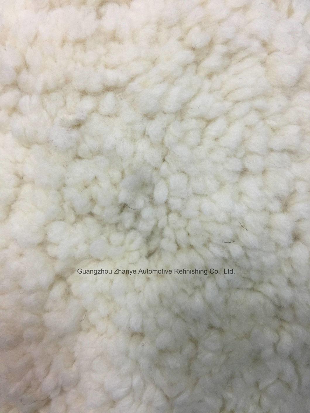 High Quality Double Sided Wool Compoudning Pad for Car Cleaning