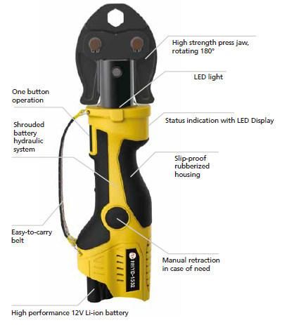 Hhyd-1532 Battery Pipe Pressing Tool