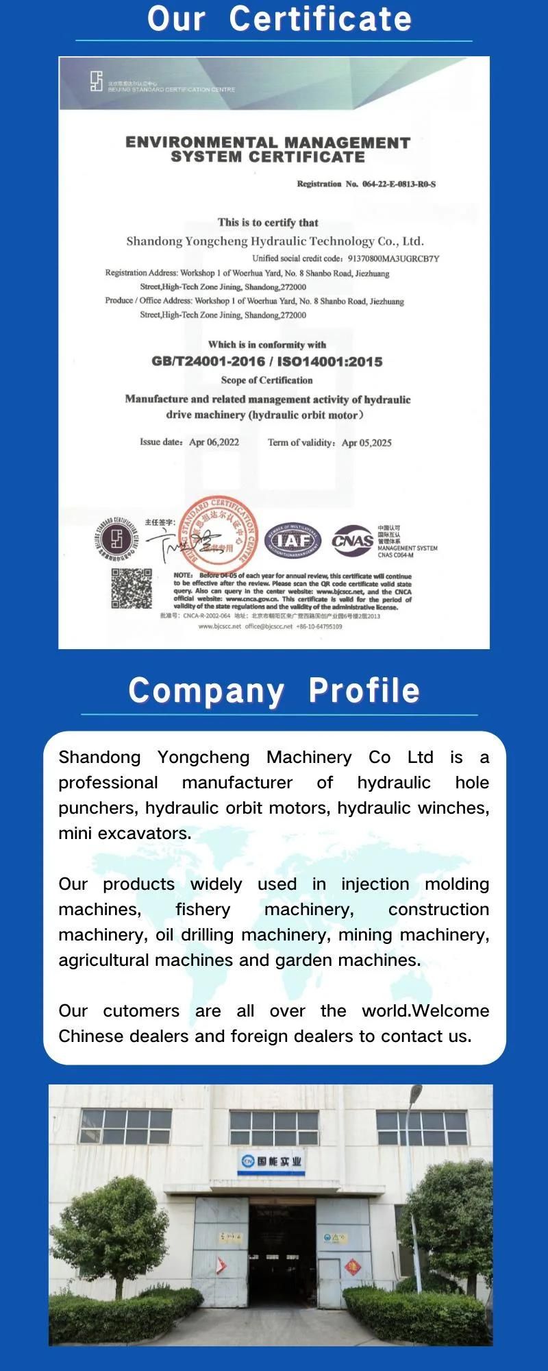Portable Power Tool Handheld Steel Plate Hydraulic Punching Machine Can Work at Height