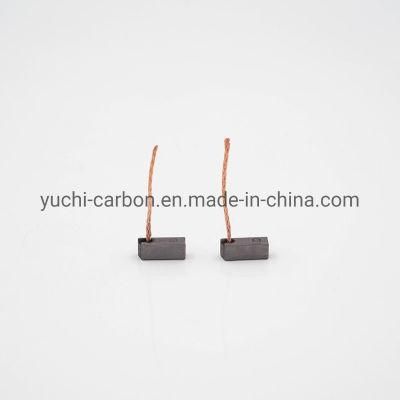 Carbon Brush for Fan Additional Water Pump 12-24V 4X6X14mm/Blower Motors Carbon Brush/Pump Replacement Carbon Brush