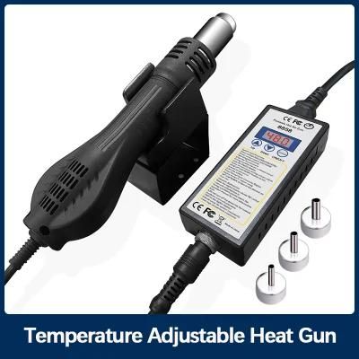 8858 Digital Display Adjustable Temperature Handheld Hot Air Blower Heat Gun Mobile Phone Repairing Plastic Welding Gun