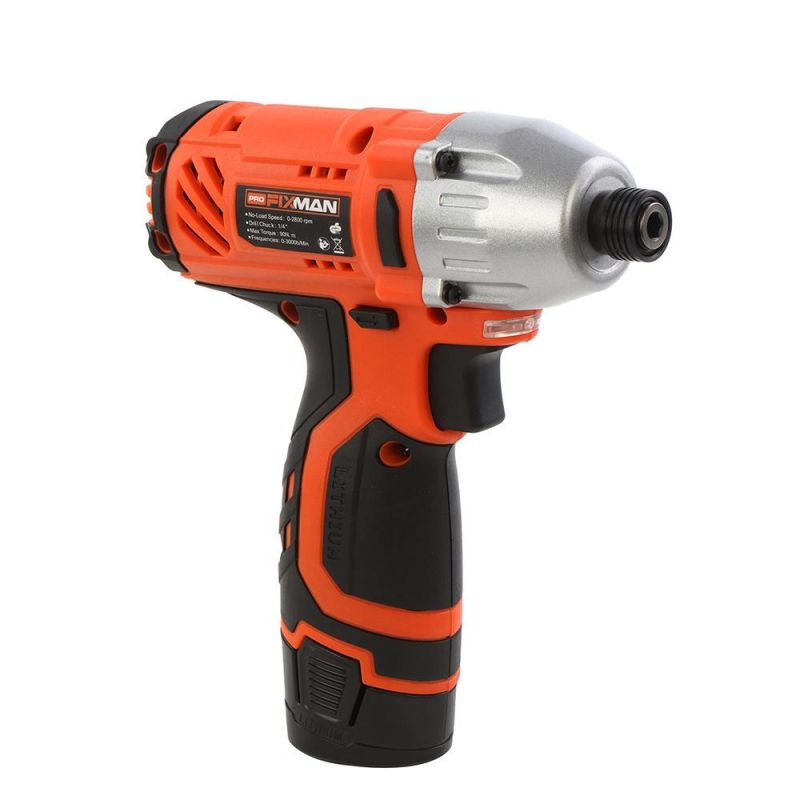 12V Cordless Impact Power Screwdriver Electric Tool Electric Screwdriver