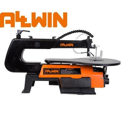 Hot Sale 240V 406mm Electric Scroll Saw with Dust Blower for Woodworking