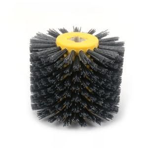 Abrasive Wire Wheel Brush for Wood Grain Restoration and Refurbishment