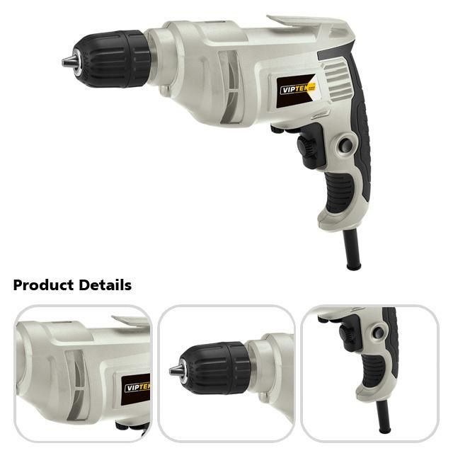 750W 10mm Professional Electric Drill T10750
