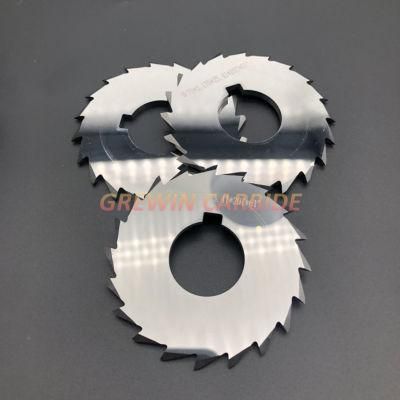 Gw Carbide Cutting Tool-Tungsten Carbide Slitting Saw Blade Disc Cutter