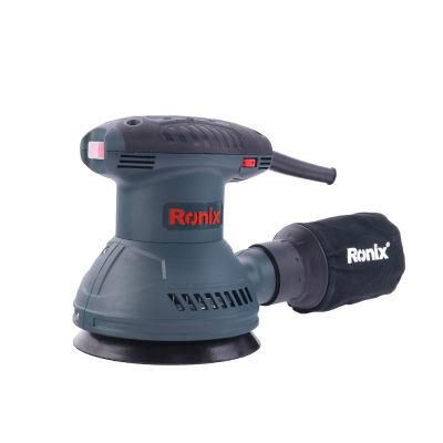 Ronix 6406 Power Tools 125mm 320W Electric Random Orbital Sander with Sanding Papers