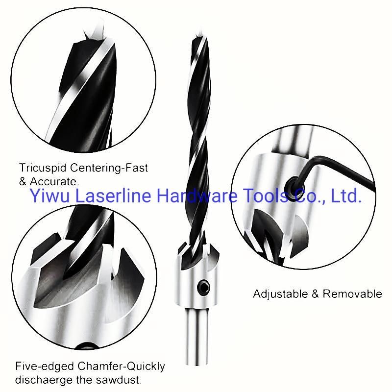 Countersink Drill Bit for Screw Fitting
