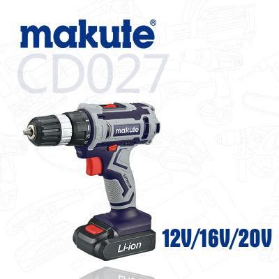 Makute Cordless Drill 12V Lion Battery with High-Quality Battery