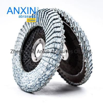 5&quot; Curved Flap Disc Coated Ceramic Aluminum Grinding