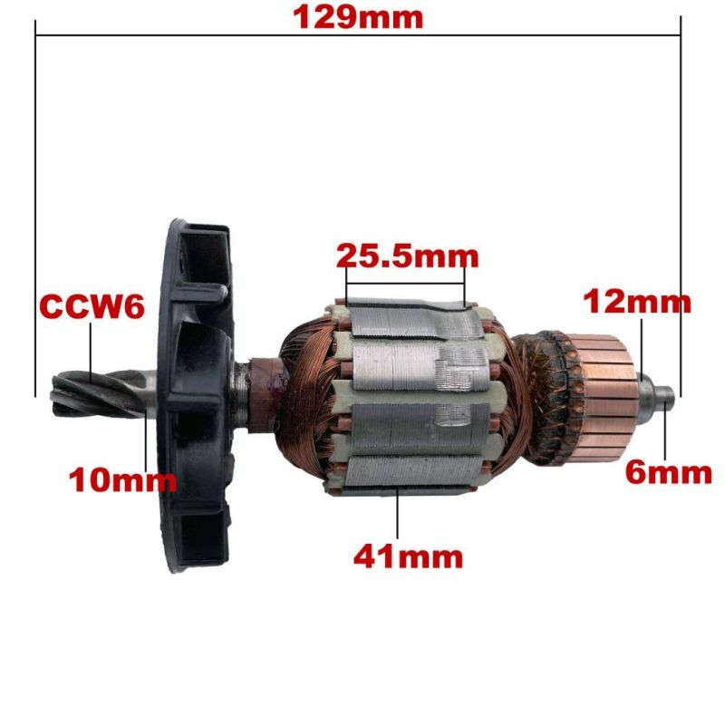 AC220V-240V Armature Rotor Anchor Replacement for Hitachi Impact Drill