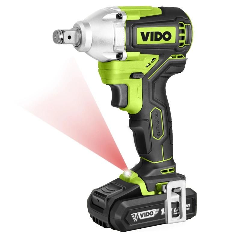 Vido 300n. M 18V Brushless Lithium Cordless Impact Wrench