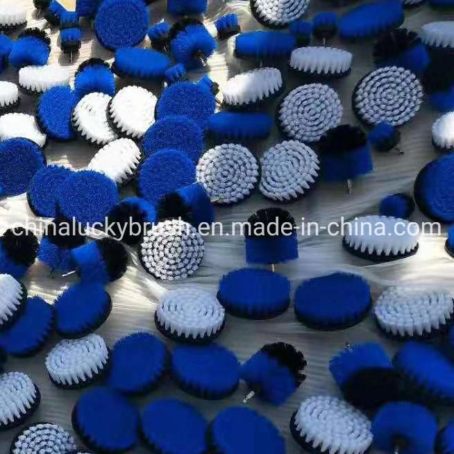 PP Drill Brush Popular 360 Drill Brush/Car Hub Cleaning Brush /Cleaning Set Brush for Electric Tool (YY-821)