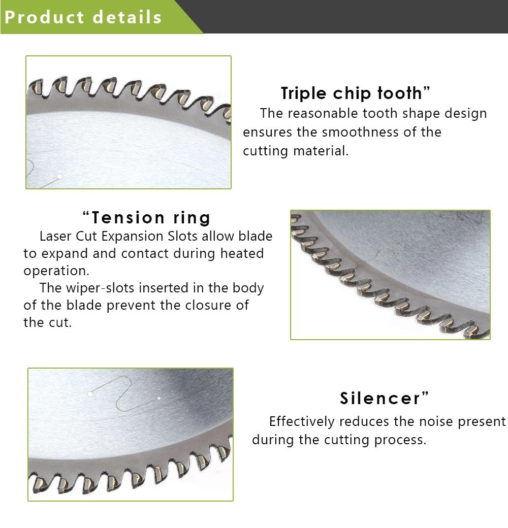 Pilihu PCD Wood Cutting Circular Diamond Saw Blade for Wood Furniture Cutting Panel Sizing Blade