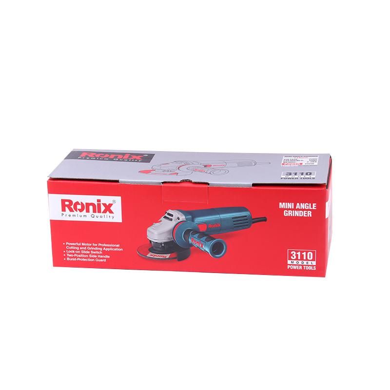 Ronix Model 3110 High Speed Anti Vibration Electric Mini Angle Grinder Machine
