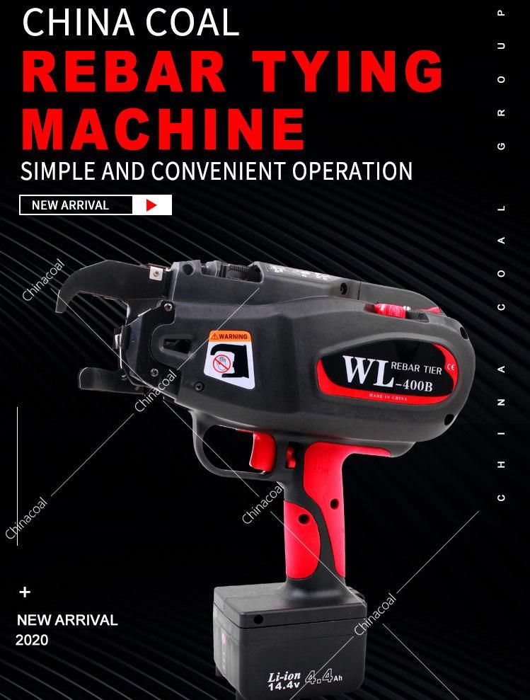 Js-37t Battery Powered Electric Automatic Steel Rebar Tying Machine