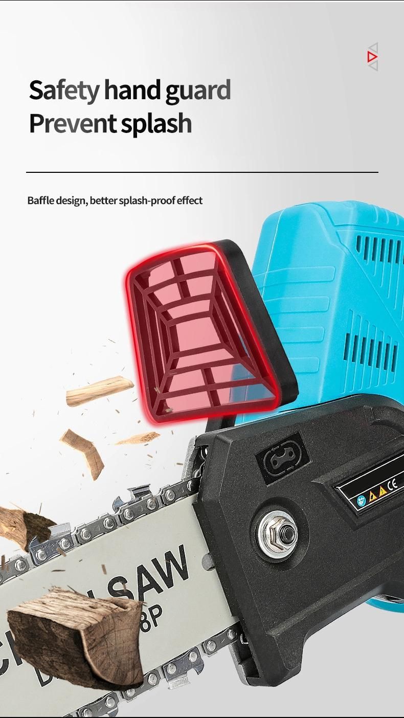 Compatible for 18V Makita Battery Cordless Electric Chainsaw Brushless Landscape Carpenter Chainsaw Replacement Makita Battery