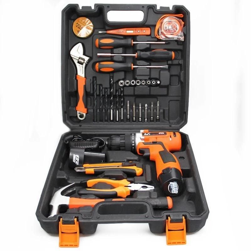 Rechargeable Lithium Power Screwdrivers Cordless Impact Drill 10mm Multifunction Electric Hand Drill Wireless Electric Drill Set