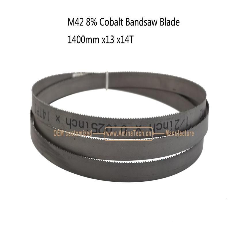 M42 8% Cobalt Band Saw Blade 1400mm X13 X14T