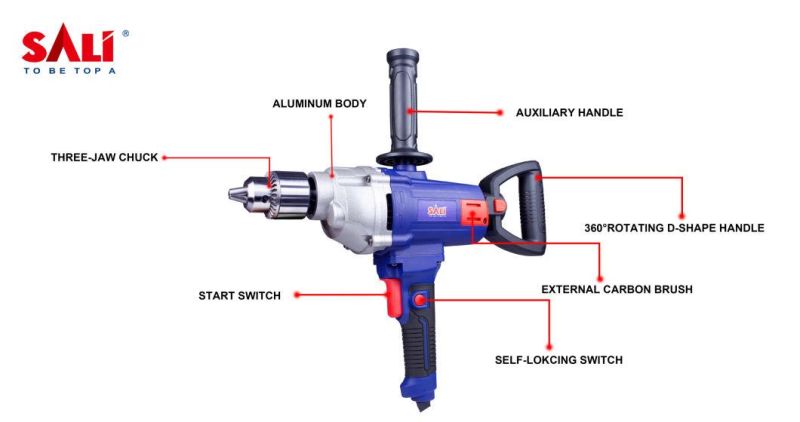 Sali 2116A 16mm 1200W Professional Drill Machine Electric Drill