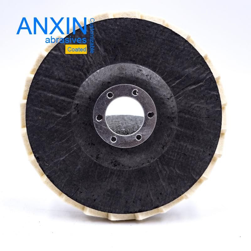 4" Woolen Felt Finishing Flap Disc