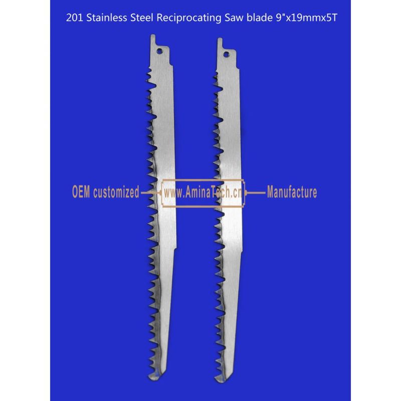 Reciprocating,201 Stainless Steel Reciprocating Saw blade 9"x19mmx5T,Power Tools,Cutting Wood