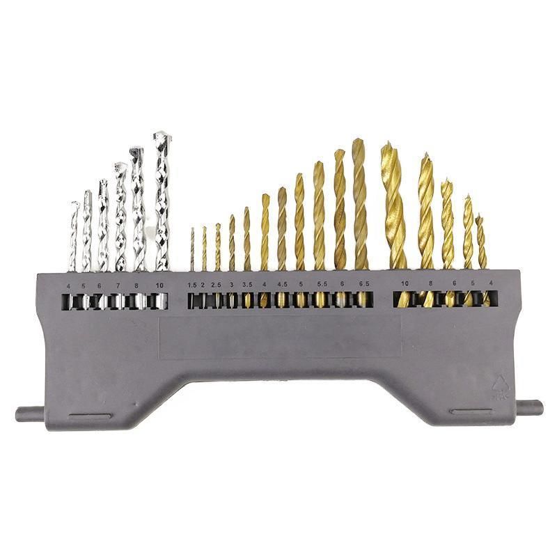 70PCS Hardware Combination Drill Bit Set Accessories Twist Drill Bits Too Carbide Alloy Masonry Drill Bits Wood Drill Bits Screwdriver Bits