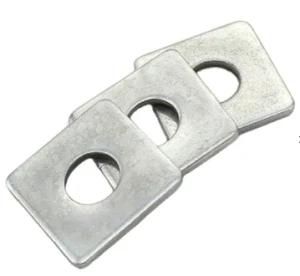 Square Washers, Curved Washers, Spring Washers Stainless Steel SUS304 Square Lock Washer DIN436