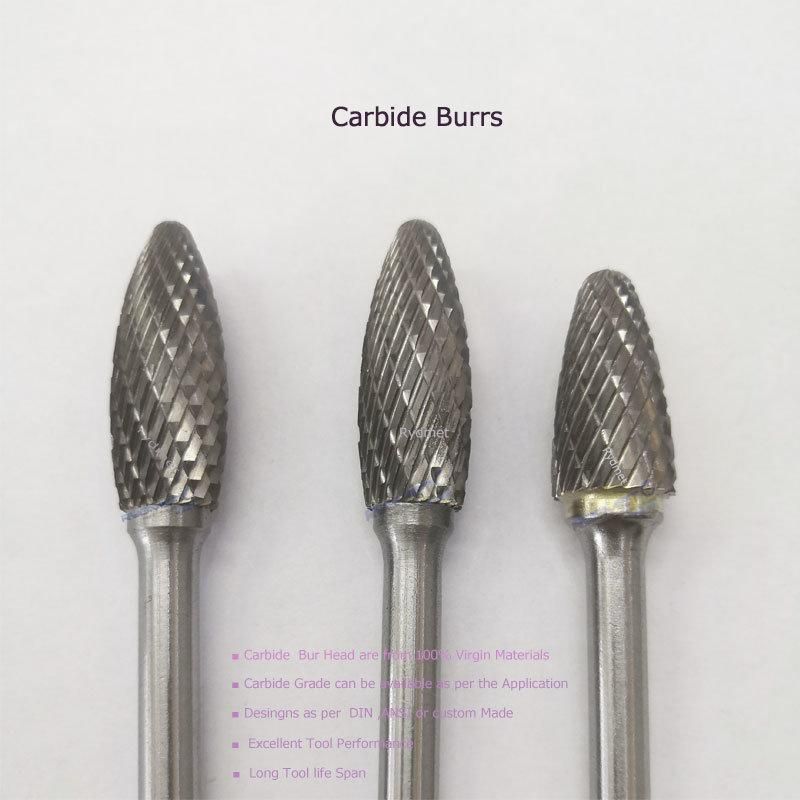 Factory of Cemented Tungsten Carbide Rotary Burrs (Carbide Rotary Files)