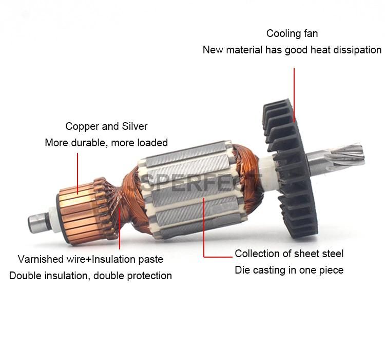 Power Electric Tools Hr1830 Armature and Stator