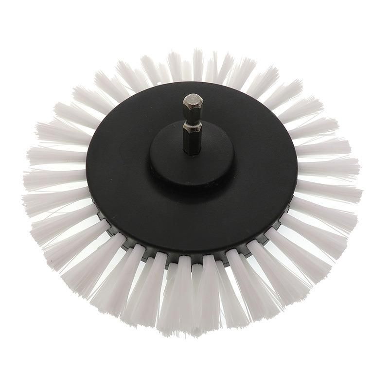 3.5 Inch White Electric Drill Gap Brush Kitchen Floor Gap Cleaning