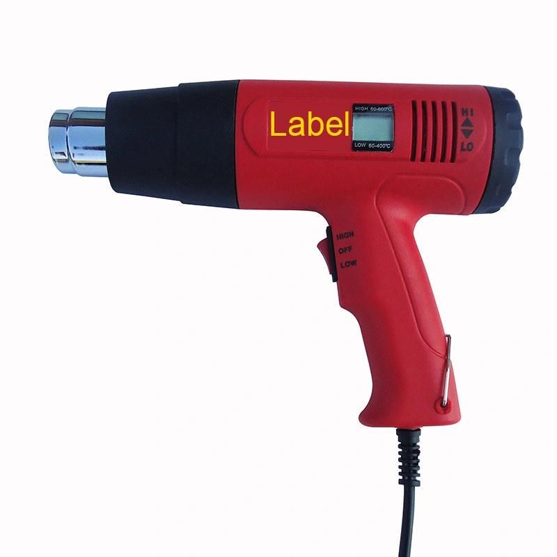 1600W Hot Air Gun with LED Display Timer Gga-1600t