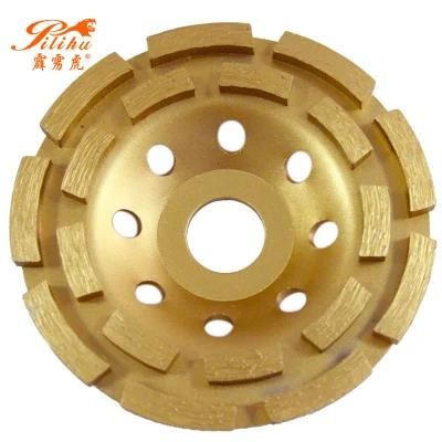 Diamond Grinding Disc Double Turbo Abrasives Concrete Tool Grinder Wheel Cutting Grinding Wheel Cup