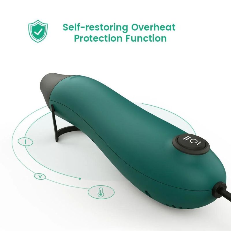 Self-Restoring Overheat Protection Mini Heat Gun