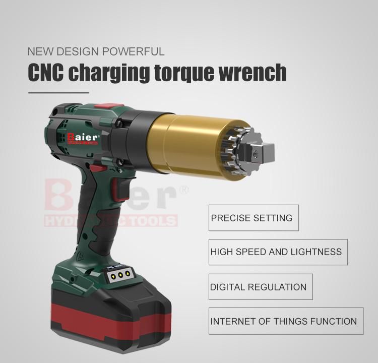 Battery Torque Wrench with Hexagonal Head Torque Gun