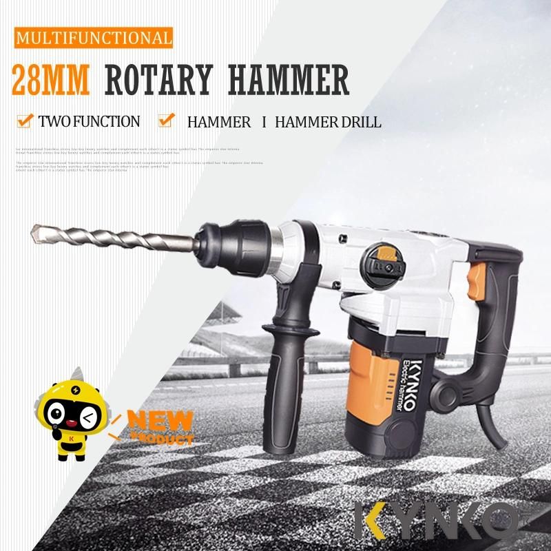 Kynko Rotary Hammer Series, 28mm/1000W Rotary Hammer Kd79