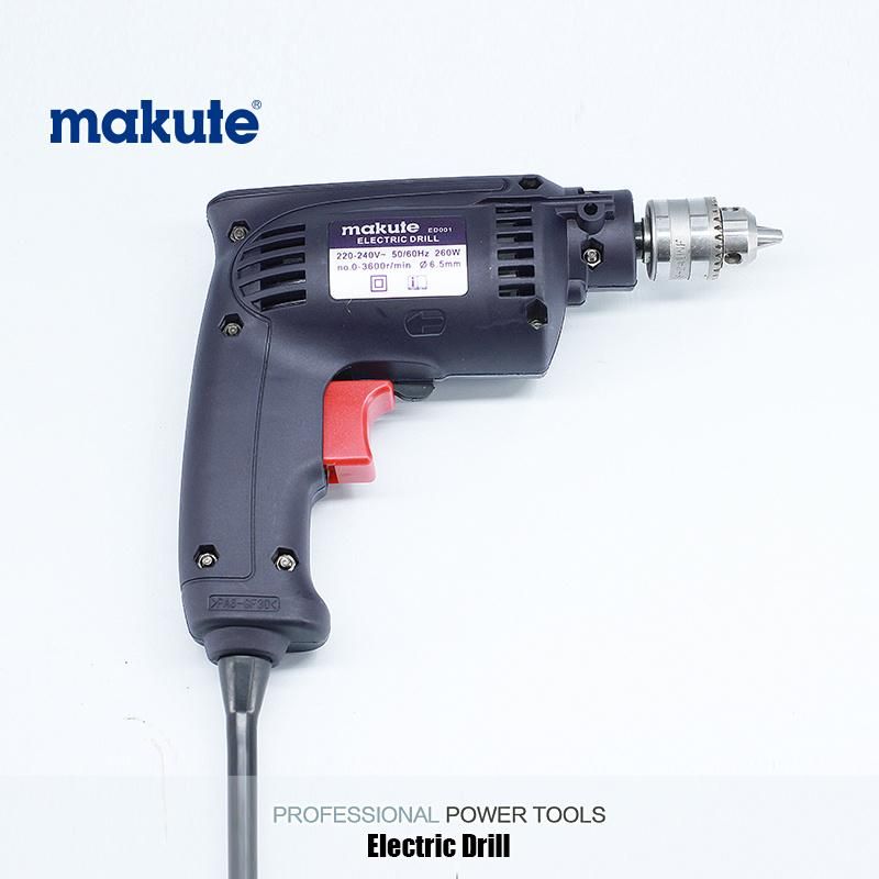 Electric Drill 6.5mm with Good Quality for Woodworking