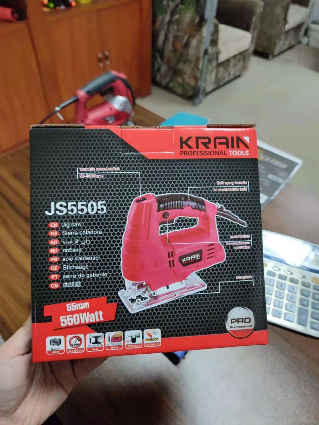 Jig Saws 220V 550W 55mm Variable Speed for Smooth Cutting