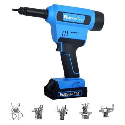 High-Performance Li-ion Battery Brushless Motor Hand Nut Riveter