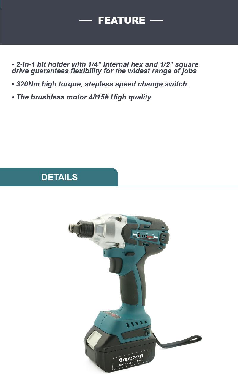 Impact Driver / Wrench TM 20V-320 Professional Mdw202c