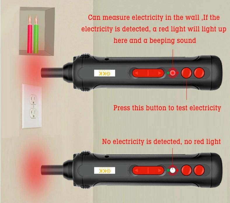 China Factory Drilling Machine 4V Li-ion 3n. M Cordless Screwdriver Cordless Drill Electric Tool Power Tool