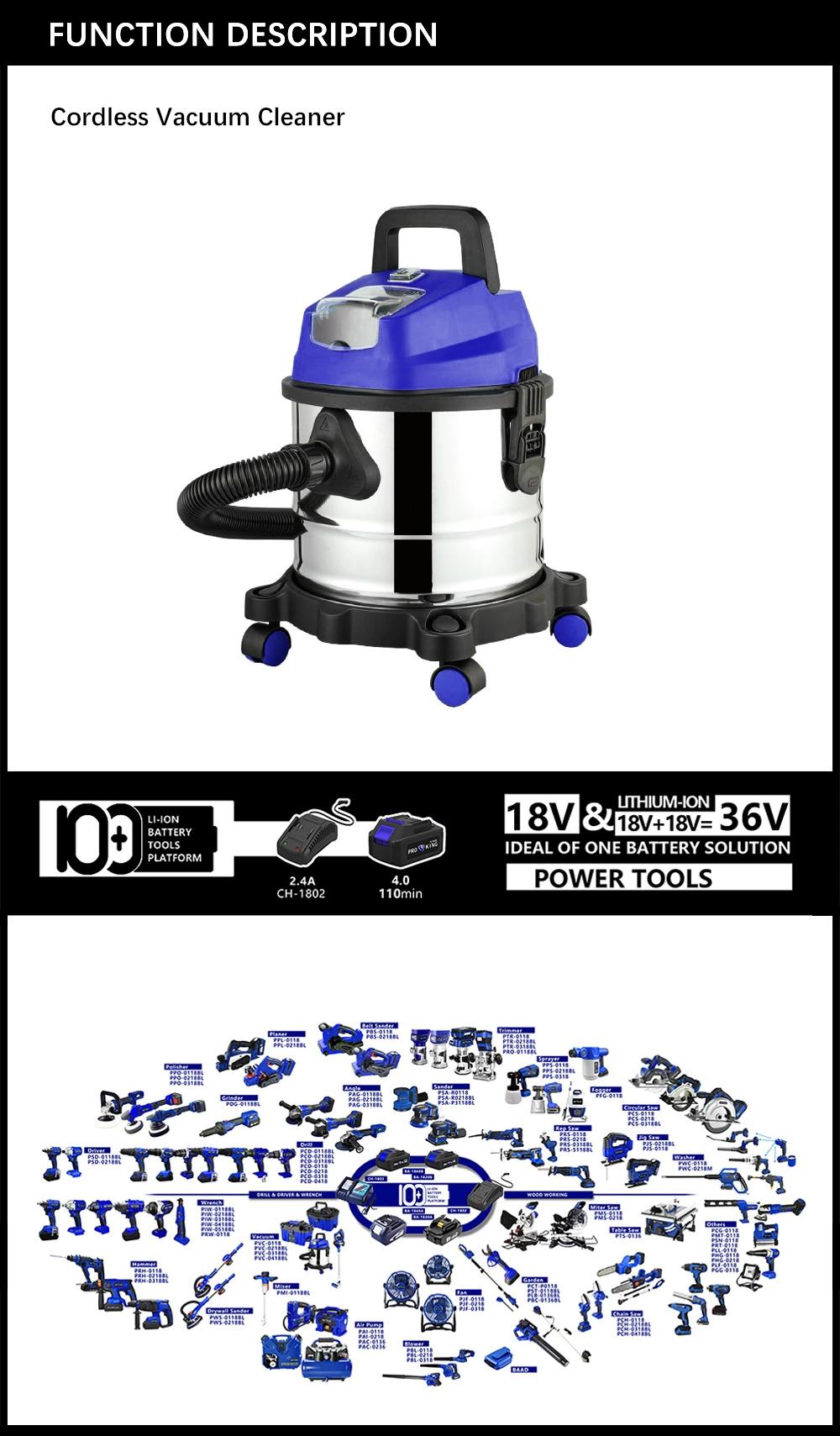 Cordless Vacuum Cleaner Battery Brushless Motor
