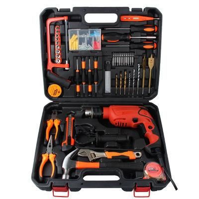 China High Quality 89 PCS Portable Home Electrician Screwdriver Sockets Combination Hand Car Repair Tool Kit Tools Set