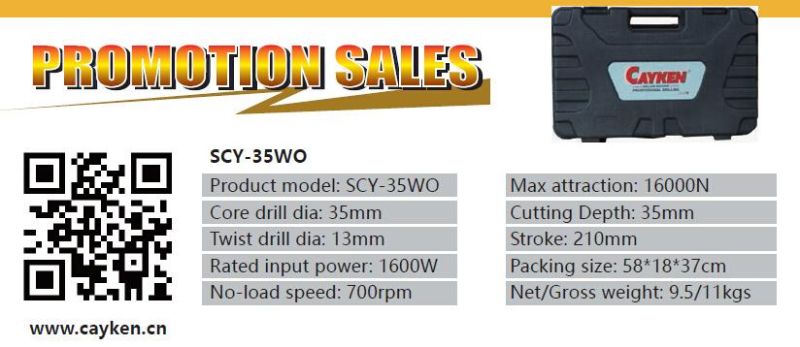 Cayken Scy-50/2wo Magnetic Base Drill Machine