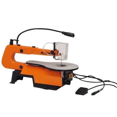 Hot Sale 230V 406mm Scroll Saw Machine Variable Speed with Foot Switch