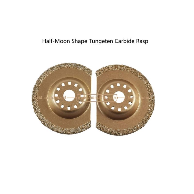 Half-Moon Shape Tungeten Carbide Rasp,Power Tools