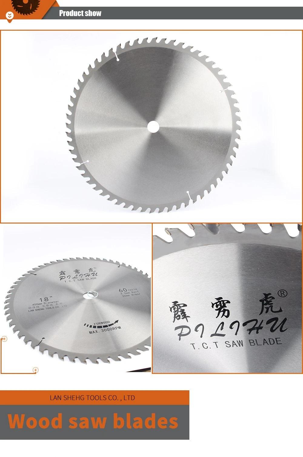 18 Inch 60t Tungsten Carbide Tct Circular Saw Blade For Cutting Wood